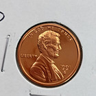 1991-s Lincoln Head Memorial Cent Penny Cameo Proof  bu   red 