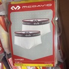New Mcdavid  Compression 2 Pack Brief Peewee Large Ages 4-6  Buy 1 Get 1 