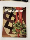 Vintage 1970 s Lot Of 7 Macrame Books Knot Tying Techniques Animal Art Projects