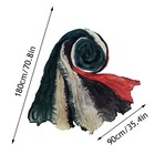 Women Hijab Crinkle Long Scarf Muslim Turban Head Wrap Shawl Headscarf Stole Us 