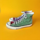 Vtg Converse All Star Chuck Taylor Usa Made High Top Men   s 9 5 Rare Colorblock