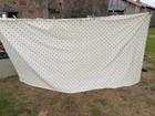 Vintage French Unused Long Length Prettiest Rose Sprig Cotton Fabric 9ft 7 