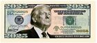Pack Of 5 Donald Trump Maga 2025 Presidential Dollar Bills Novelty Money    