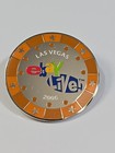 Ebay Live  Las Vegas Lapel Pin Nevada 2006 Orange Poker Chip