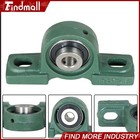 Findmall 4  ucp201-8 Solid Base Pillow Block Bearing1 2  Bore Self Aligning 2bolt