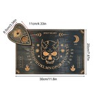 Wooden Vintage Ouija Board   Planchette Handmade The Devil Board 30 20cm