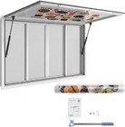 45  X 30  Concession Stand Window Food Truck Service Awning W 2 Screen Removable