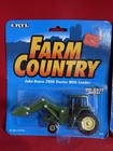 Vtg 90   s Ertl Farm Country John Deere 7800 Tractor W accessories        