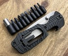 Kershaw 1920 Fire G g Hawk Design Pocket Knife W bit Set Tsa Confiscated  taskco