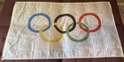Olympic Games Approx  3    X 5    Flag Olympic Rings Measurements Included In Pics