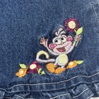 Dora The Explorer Vintage Dress Overalls Denim Jeans 2000 Vtg Girls Toddler 2t