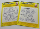 Lot Of 7 Embroidery Transfers Packs  Nip Colonial aunt Martha s  3 Days Of Week