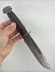 Antique Original Ww2 Wwii Fighting Knife W  Sheath Pal Rh36