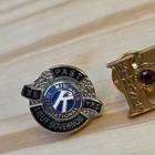 Kiwanis International Past President - Past Lieut  Governor Lapel Pins Lot Of 10