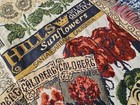 Goodwin Weavers Tapestry Throw Blanket Afghan Flowers Harvest Garden Theme 