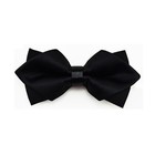 8 Pcs Men Solid Diamond Tip Bowtie Wedding Tuxedo Pre-tied Adjustable Bow Ties