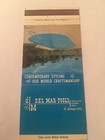 Vintage Matchbook Cover Matchcover Del Mar Pools Atwater
