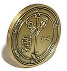 Fourth Jupiter Pentacle Prosperity Wealth Talisman 72 Names Of God