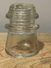Antique Vintage Hemingray No 17   13-57  Glass Insulator  Clear 