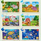 6 Pack Wooden Puzzles For Kids Ages 4-6 24 Pieces
