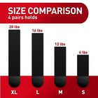 Command Picture Hanging Strips  Indoor Use  16 Black Adhesive Strip Pairs