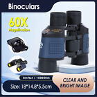 60x60 Zoom Day Night Vision Binoculars Bak4 Portable Telescope For Hunting Sport