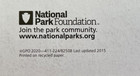 New Potomac Heritage Trail  National Park Service Unigrid Brochure Map  Gpo 2020