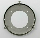 Steel Gas Pump Globe Ring Holder 6  Base  Made In The Usa