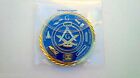 Freemasons Masonic 2  Challenge Coin Golden 3d Design With Case Nice Mason Gift