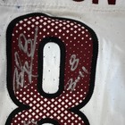 Brian Robinson Jr Washington Game Worn Nfl Signed  8 White Football Jersey
