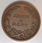 1863 Patriotic Civil War Token  13 297