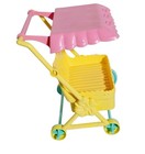 1991 My Little Pony Twin Baby Stroller Pram Mlp Pink Yellow Blue Rare 80s 90s