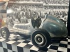 Vintage 195o s Roy Cox Thimble Drome Champion  Gas Powered Tether Car Original 