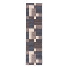 Rugshop Carpet Rug Runners Modern Boxes Design Non-slip Rugs For Kitchen 2x10