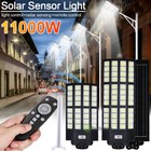 11000w Solar Light Outdoor Dusk To Dawn Commercial Large Motion Sensor Road Lamp