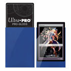 Ultra Pro Gaming Small Size Deck Protector Sleeves Pro Gloss Blue - 60 Ct Pack