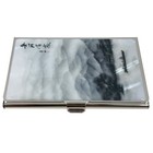 Mother Of Pearl Business Card Holder Cigarette Case Credit Wallet - Lonely