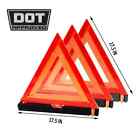 Safety Warning Triangle Dot Approved Road Side Emergency Kit  sets Of 3 Pcs 
