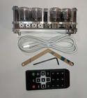 Clock With Nixie Tubes In-12a In-12b  usa Warehouse Led Backlight Tubes Included