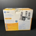 At t Cl82301 Dect 6 0 Cordless Phone System W  Answering Machine 3 Handsets Ob