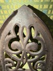 Antique Cast Iron Trivet - 6    Tall X 4 5    Wide - Vintage