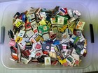 Lot Of 1 100  Vintage Matchbook Covers  No Matches  Has Staples  read 