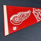 Vintage Nhl 1970 Detroit Red Wings Pennant Full Size Excellent Condition