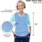 5pcs Adult Bibs For Eating Women men Bib-washable Reusable Antifouling Us