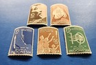 Indonesia Stamps  Scott 468-472 Complete Set Mnh