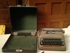 Antique Smith Corona   Lc Smith Portable Typewriter W Original Black Case