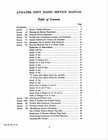 Atwater Kent Radio Service Manual Vintage Repair Guide Comb Bound 58 Pages