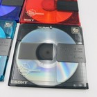 Sony Mini Disc Md Color Collection 74 Minute Recordable Lot Of 4 W  Case   Label