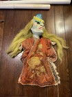 Antique Chinese Asian Opera Doll Wood Hand Puppet Creepy Oddity
