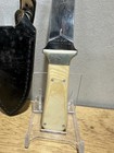 Vintage Ka-bar Kabar Small Boot Dagger Knife 2751  W  Sheath Stainless Steel Jap